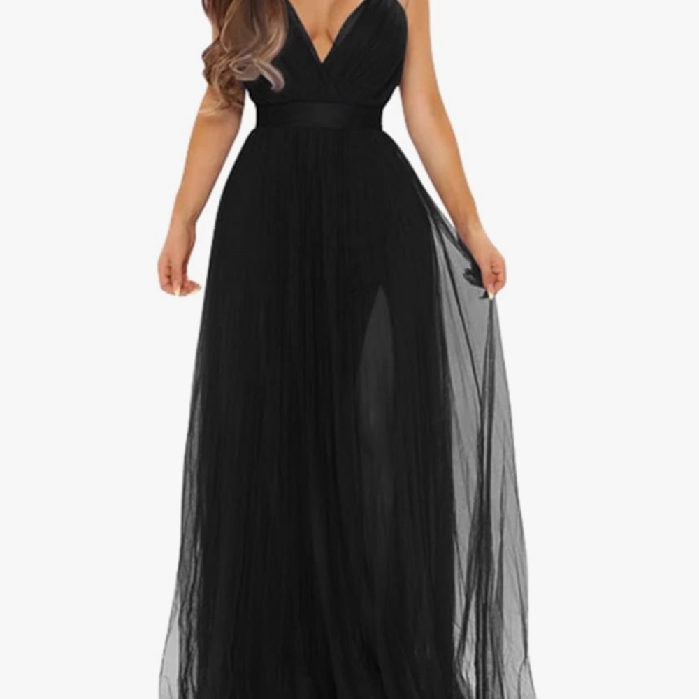 Beautiful long maxi cocktail dress